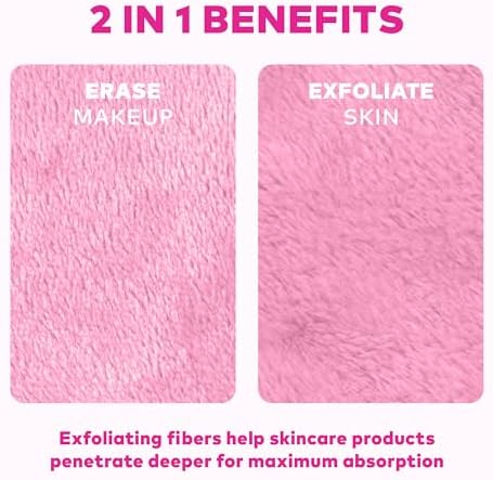 The Original MakeUp Eraser 7-Day Set, Erase All Makeup With Just Water, Including Waterproof Mascara, Eyeliner, Foundation, Lipstick, Sunscreen, and More! Mean Girls, 7ct - Image 6