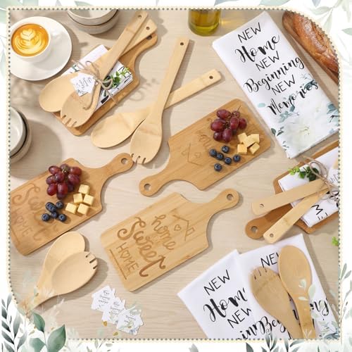 Geelin 31 Pcs Housewarming Gift Set, Rectangle Cutting Board Towels - Image 5