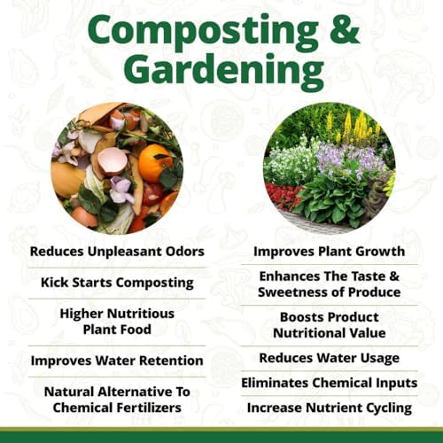 TeraGanix EM Bokashi Bran, Compost Accelerator, Organic Rice Bran Mix, Odor Eliminator, Formulated by Dr. Higa (Bokashi Inventor), Bokashi Compost Starter for Kitchen Compost Bin & Soil (2 Lb) - Image 3