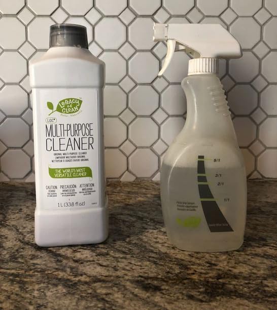 LOC Multi Purpose Cleaner for All Washable Items/Surfaces/Hands,1 Litre(Replace 20x16.9 Oz Spray Bottle),Biodegradable,Concentrated,Kosher Certified,3 Bottles Shipping Separately,SALE w/o RETURN - Image 5