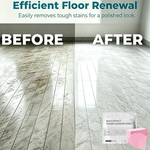 Floor Cleaning Tablets Multi-Surface Cleaner, 2026 Upgraded Floor Cleaning Tablets Sheets Sheets Dissolvable Pre-Measured Deep Cleaning Cleaning Solution for Tile Wall Tiles, Glass (Blue, 100 Pcs) - Image 5