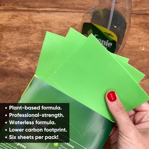 Genie Sheets All Purpose Cleaner | Concentrate Makes 6 24oz Refills | Professional-Strength | Just Add Water | Sustainable Eco-Friendly Plant-Based Solution | 6 Sheets - Image 3