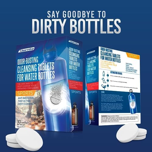 CleanHike Water Bottle Cleaning Tablets for Tumblers, 108 Ct, No Scrub - Image 2