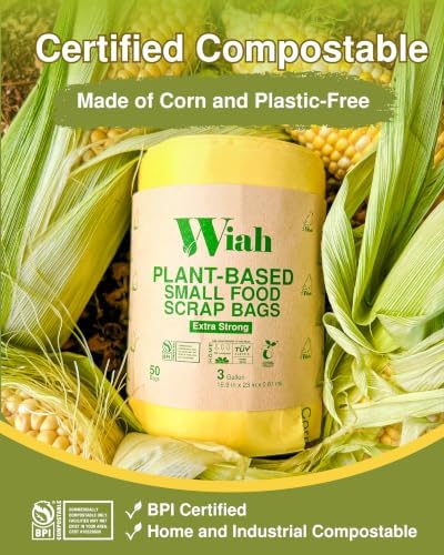 Small Compost Bags for Countertop Bin - Extra Strong Compostable 3 Gallon - Image 4