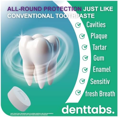 Denttabs tablets for teeth cleaning 125 pc. - Image 2