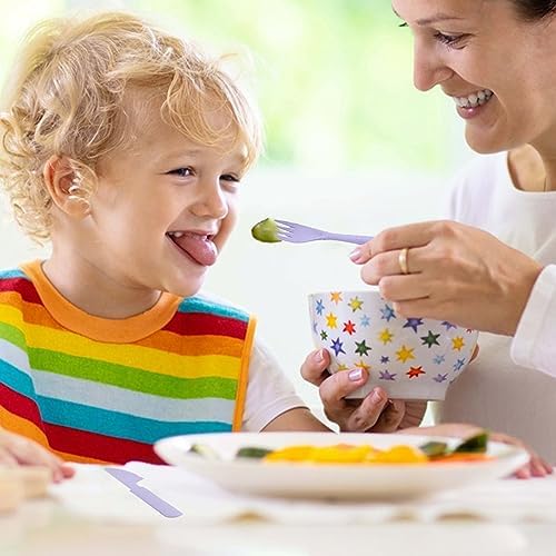 Reusable Travel Utensils Set with Case Wheat Straw Fork Spoon Knife Cutlery - Image 3