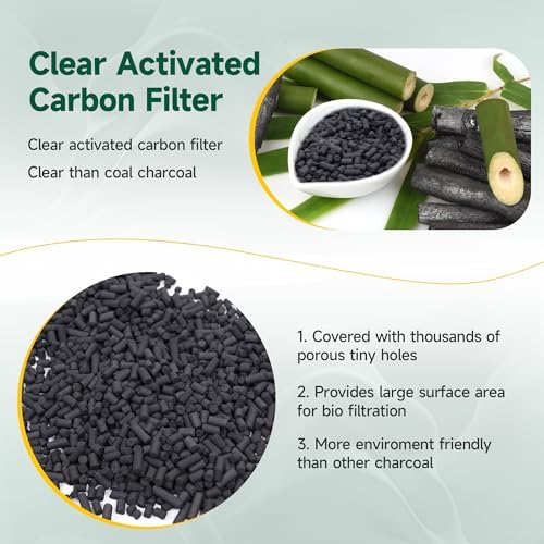 3 Packs 210g Odor Absorbing Activated Carbon Filter Refills for Lomi Smart Waste Kitchen Composter & Eco 5 & Vitamix FC-50-SP Electric Composter, Activated Charcoal Pellets - Image 4