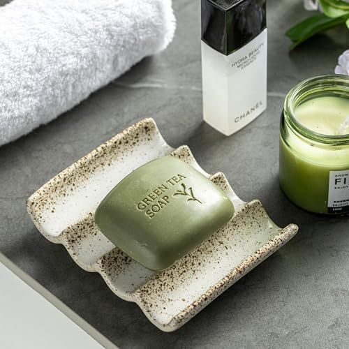 Soap Dish for Shower, Self Draining Bar Soap Holder for Shower - Image 2