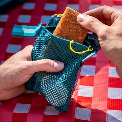AR Adventure Ready Scrub & Dry Dish Cleaning Kit for Camping & Backpacking - Image 6