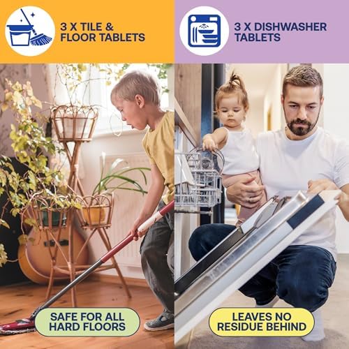 Fab Tab Home Cleaning Kit - Plant-Based Refill Tablets, 12 Count - Image 5