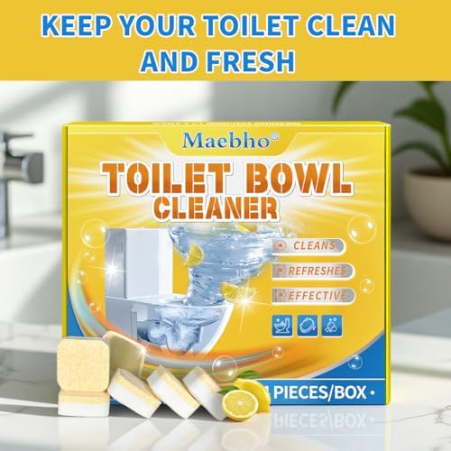 Toilet Bowl Cleaner Tablets (24 Count) | Long-Lasting Fresh Scent - Image 6