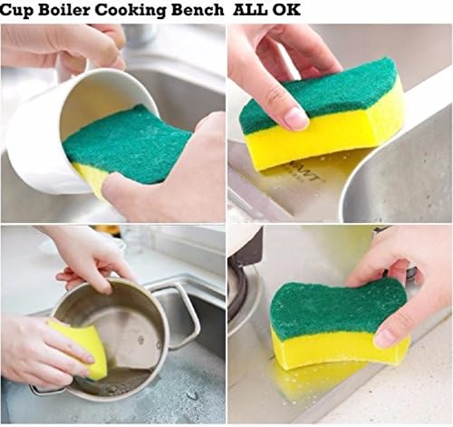 Kitchen Cleaning Sponge,Eco Non-scratch for Dish,Scrub Sponge(Pack of 24) - Image 2