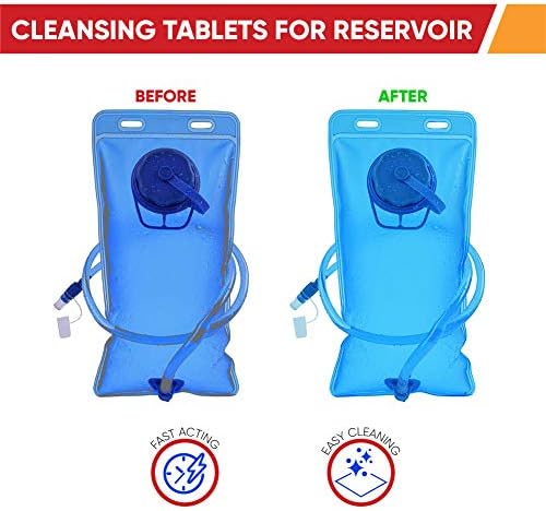 CleanHike Hydration Bladder Cleaning Tablets, Water Reservoir, 90 Ct - Image 3