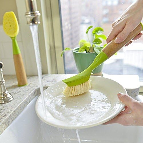 Full Circle Suds Up, Soap Dispensing Dish Brush, Safe for Nonstick - Image 4