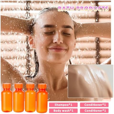 44PCS Travel Kit,Travel Set for Bath and Body,Hydrating,Moisturizing Airplane Trip Toiletry Bag for Smooth Skin,Travel,Vacations,and Everyday Essentials - Image 3