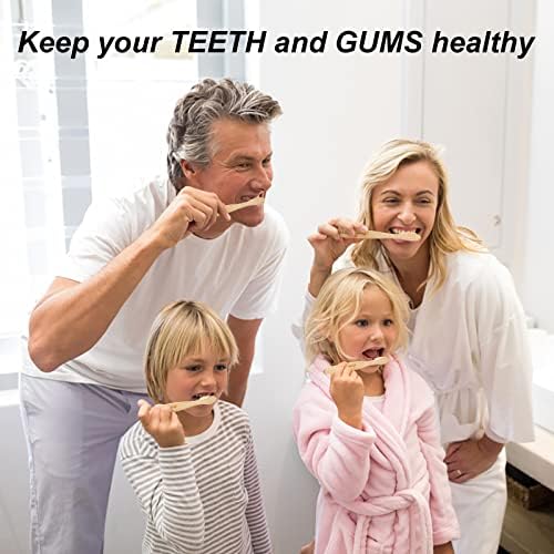 Bamboo Toothbrushes Soft Bristles Adult - 8 Pack Eco-Friendly Bamboo Toothbrushes Individually Wrapped - Sealed Soft Bristle Toothbrush - Biodegradable Natural Wooden Toothbrush - Image 4