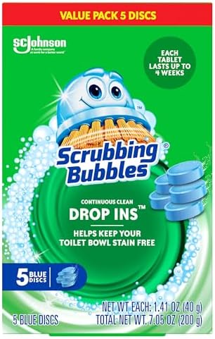 Scrubbing Bubbles Continuous Clean Toilet Tank Drop-Ins, 5 Count, (3-Pack) by ScrubbingBubbles