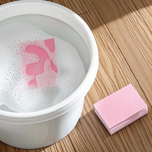 Floor Cleaning Tablets, Multi-Surface Cleaner for Ceramic Tiles, Wood, and Marble Floors, with Fragrance Retention, 100 Count (100pcs, Pink) - Image 4