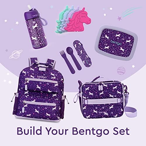 Bentgo Kids Plastic Utensil Set with Fork, Spoon, & Storage Case - Image 6
