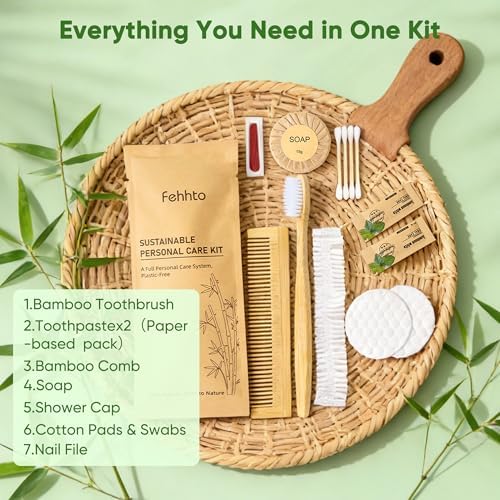 25 Sets Personal Hygiene Kit Bulk Travel Size Toiletry Kit - Image 7