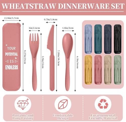 Hushee 24 Pack 36 Pack Employee Appreciation Utensil with Case, Classic - Image 2