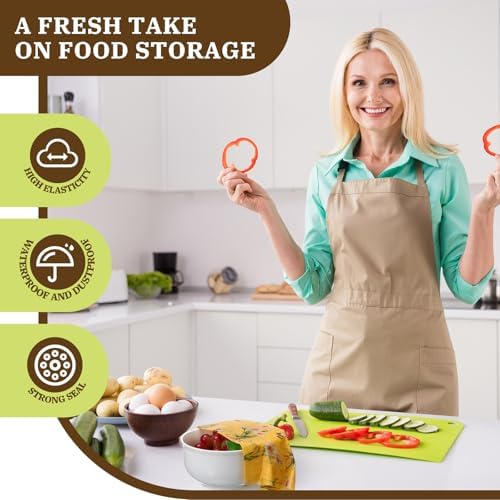 3 Rolls 13 x 40 Inches Reusable Beeswax Wraps for Food - Image 3