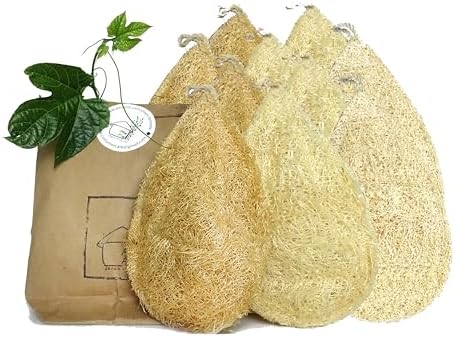 Natural Loofah Dish Sponge 10PCS Dishwashing Scouring Pad Kitchen by MiwPiw