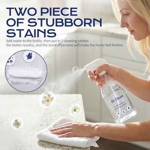 Updated Spray Cleaner for Ovens,Concentrated Cleaning Tablets, Instant Dissolving, Stain Removal Spray, Multi-Surface Cleaner for Kitchen, Bathroom & More (30PCS) - Image 3