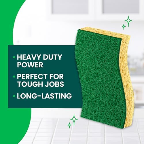 Scotch-Brite Heavy Duty Scrub Sponge, 6 Pack - Image 2