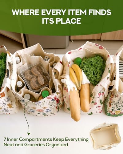 Miss Adola Cute Extra Large Canvas Grocery Tote Bag - Image 2