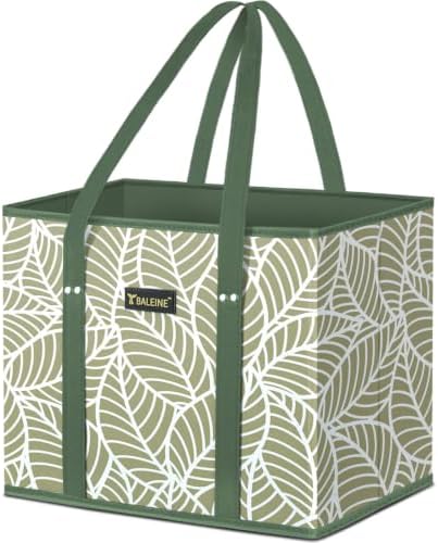 BALEINE 1PK Reusable Grocery Bags, Heavy Duty Shopping Tote Bag by BALEINE