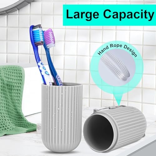 UCEC Toothbrush Case for Traveling, Portable Toothbrush Holders Travel Case - Image 3