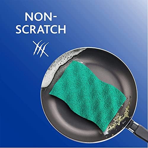 O-Cedar Scrunge Non-Scratch Scrub Sponge Multi-Use,All-Purpose,Odor-Resistant,Scrubbing Sponge Safely Cleans All Hard Surfaces in Kitchen and Bathroom,6 Count (Pack of 2) - Image 2