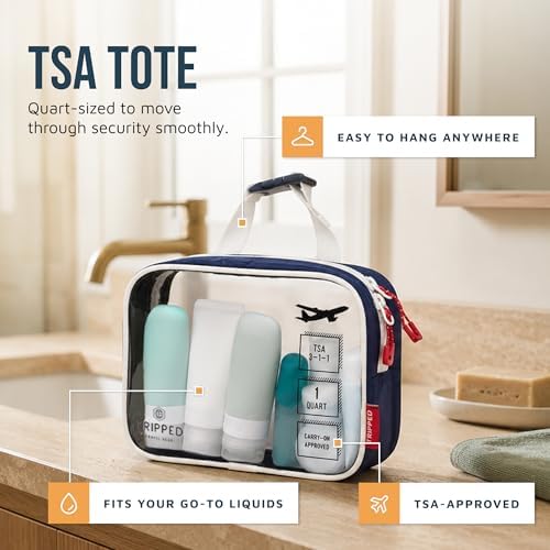 TRIPPED Travel Gear 3-Piece Travel Toiletry Bag Set - Image 4