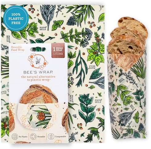 Bee's Wrap Beeswax Bread Wrap - Herb Garden by BeesWrap