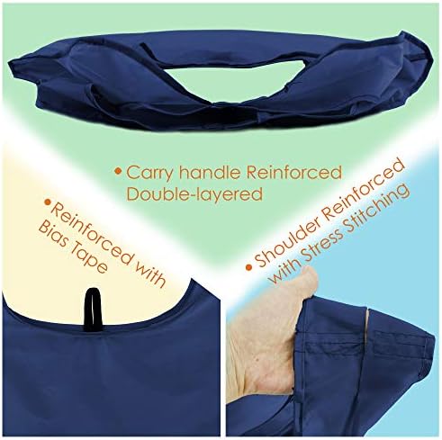 BeeGreen 12 Pack Bulk Reusable Grocery Bags Multicolor Durable Machine Washable Grocery Bags for Shopping X-Large 50LBS Heavy Duty Folding Reusable Bags Totes with Zipper Storage Bag - Image 5