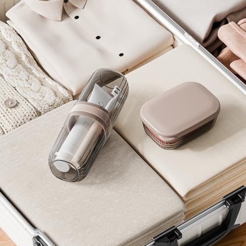 VITVITI Bar Travel Soap Case Container, Portable Travel Toothbrush Case - Image 5