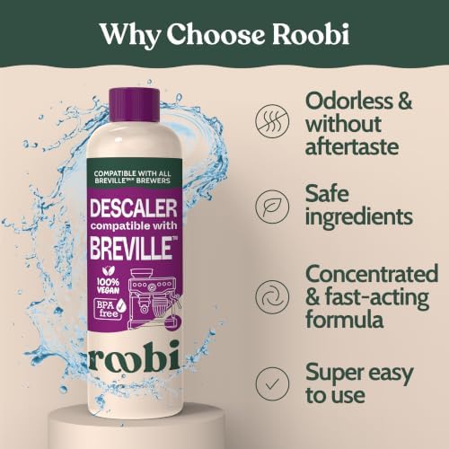 Roobi Breville Compatible Descaling Solution, 2 Pack - Image 3