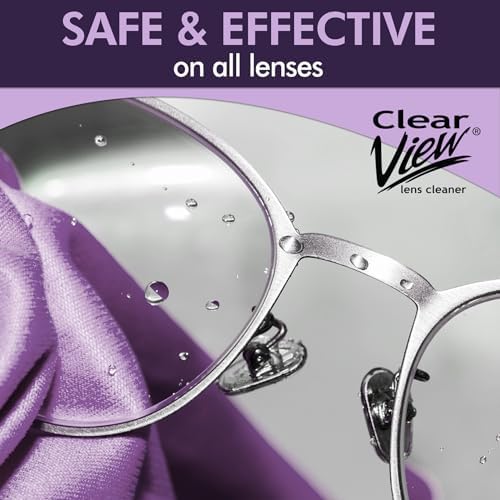 Clear View Lens Cleaner Refill, 1 Gallon Size, Alcohol-Free Formula - Image 2