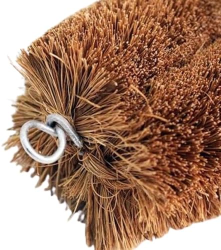 Tawashi Vegetable Brush - Natural Coconut Coir Fiber Kitchen Scrubber - Eco-Friendly Fruit & Veggie Scrub Brush for Cleaning Produce, Pots and Pans - Authentic Sri Lankan Design, Plastic-Free - Image 6