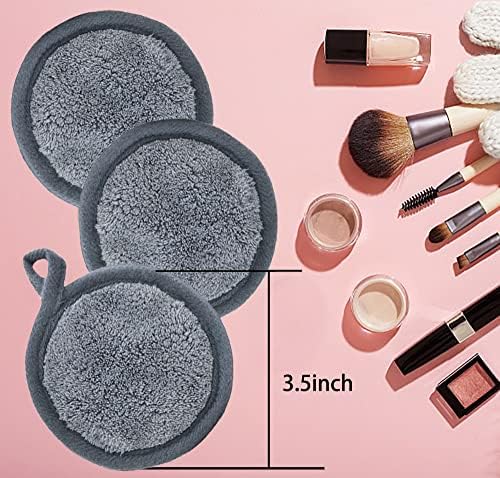 Reusable Makeup Remover Pads Microfiber Face Cleansing Cloth Facial Eraser - Image 3