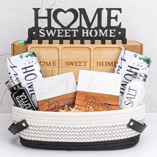 House Warming Gifts New Home,Unique Housewarming Baskets for Couples, Clients, Women, Men, Closing Gift for Home Buyers Realtors,First House Gift Ideas, New Apartment by Elysirise