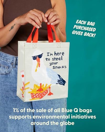 Blue Q Handy Tote Bag - Funny Reycled & Reusable Tote Bag - Image 6