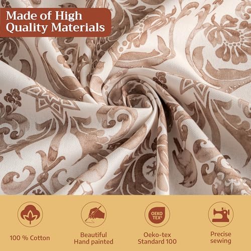 Maison d' Hermine Table Cloth Round Table Reusable 100% Cotton 63" Diameter - Image 3