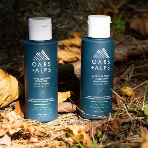 Oars + Alps Travel Kit for Men, Hair + Body Travel Set, Alpine Tree Scent - Image 5