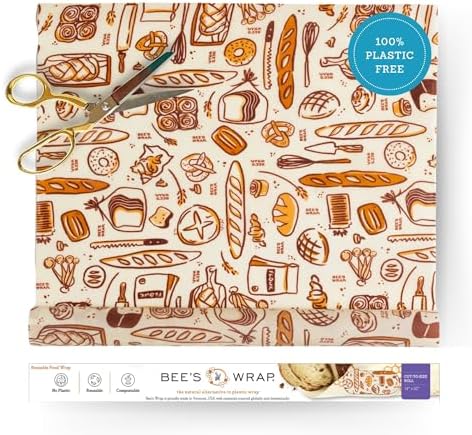 Bee's Wrap Beeswax Wrap Roll, 14 x 52 in - Bakery Lane by BeesWrap