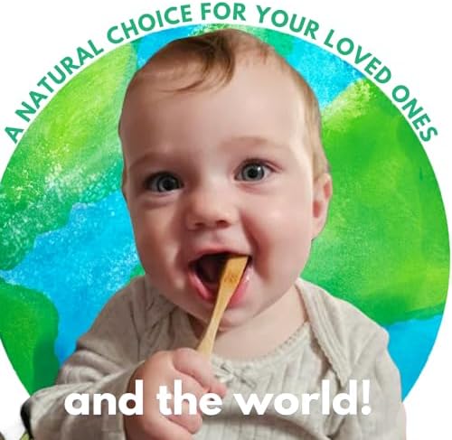Gaia Guy Natural Bristle Bamboo Toothbrush Family Pack (NO Nylon - Boar Hair ONLY) - Totally Compostable & Biodegradable Boar Bristle and Bamboo Toothbrushes - Zero Waste - 4 Kids and 4 Adults - Image 7