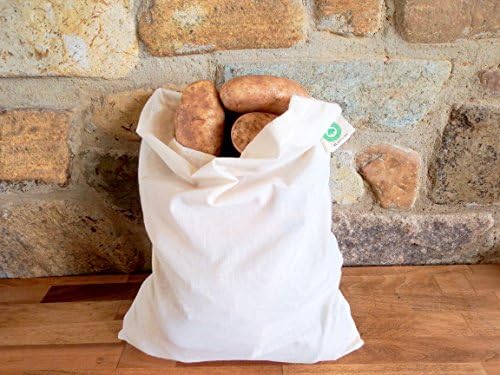 Muslin Produce Storage Bags - Almond Milk Bags - Reusable grocery bags cotton drawstring - Candy Bag - Breathable Muslin Organic Cotton Reusable Produce Bags - Set of 3 (3, Medium - 10"x12") - Image 6