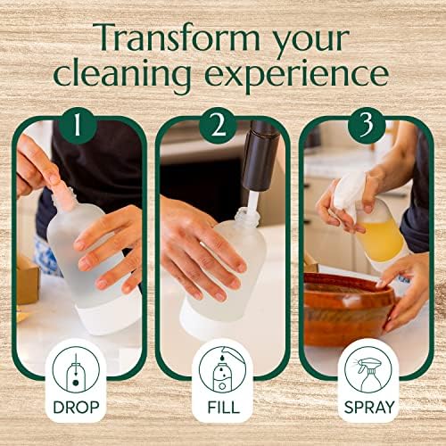 CLEANOMIC Wood and Flooring Cleaning Tablets (6 Pack) - All-Purpose Multi-Surface Household Cleaner Tablets (Orange Scent) - Image 4