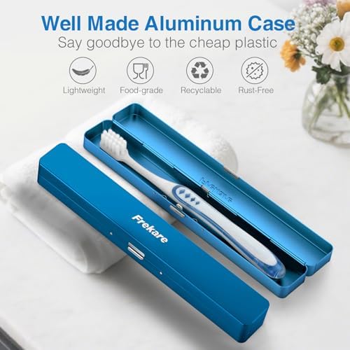 Toothbrush Travel Case Aluminum, Manual Tooth Brush Holder for Traveling - Image 3